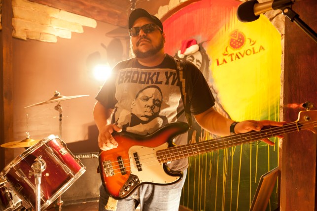 Musician Christian Mueller leads the Punk Rock band Los Whats, here in Reynosa, Mexico. Mueller lives across the border in McAllen, Texas.